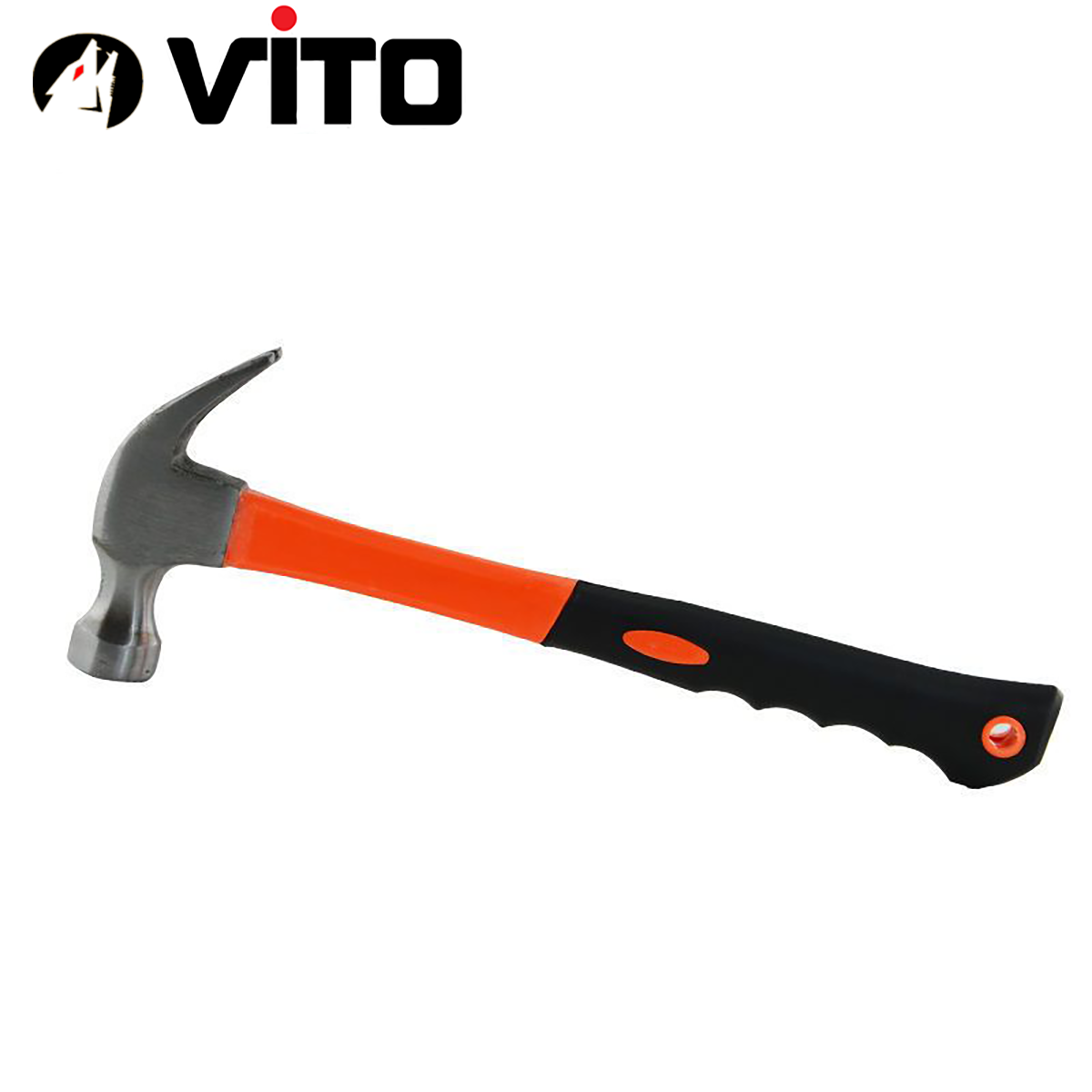 Búa Đinh Cán Dài VITO Nhập Khẩu Đầu Búa Thép CR-V Chắc Chắn, Cán Cao Su