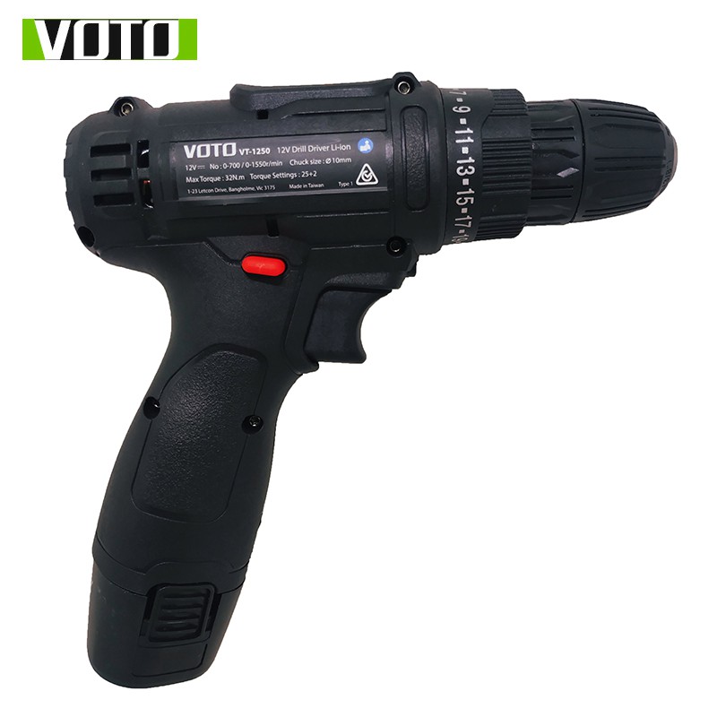 Máy Khoan Pin Vặn Vít 12V 2 Cấp Độ Mẫu Mới 2021
