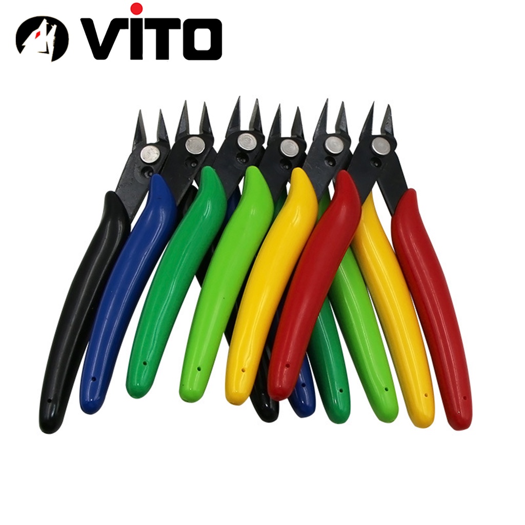 Kìm Cắt Chân Linh Kiện Điện Tử VITO 130mm Chắc Chắn