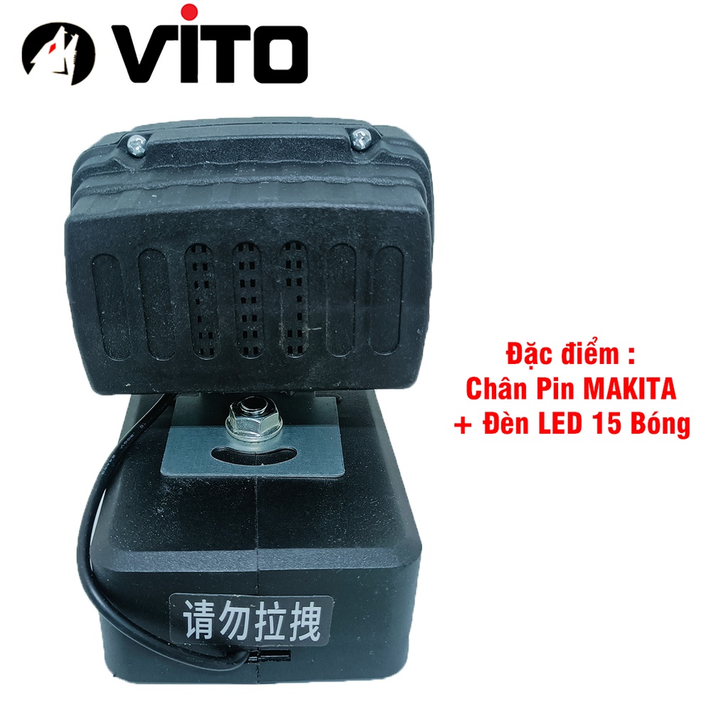 [CHỌN MẪU] Đèn Pin 15 LED VITO Dùng Pin MAKITA Sử Dụng Pin Máy Công Cụ - Không Kèm Pin