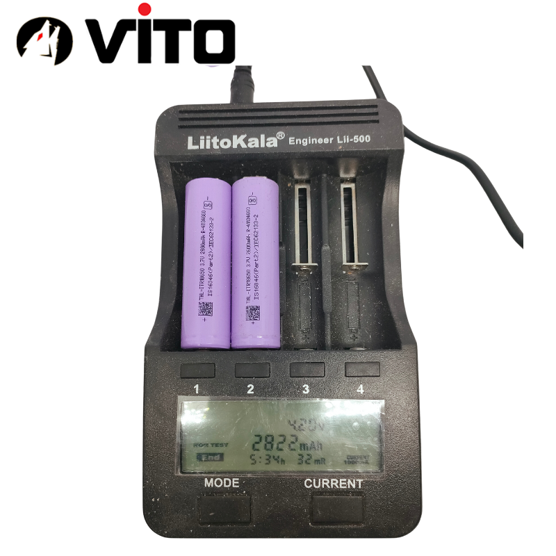 [01 Viên] Cell Pin 18650 Dung Lượng 2600mAh 5C (Xả 10A) VITO - Hàng Mới 100%