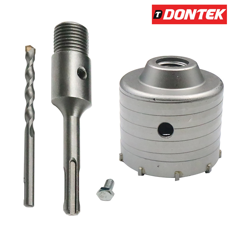 Mũi Khoan Rút Lõi, Khoan Khoét Bê Tông, Tường Chân SDS Plus Chắc Chắn DONTEK