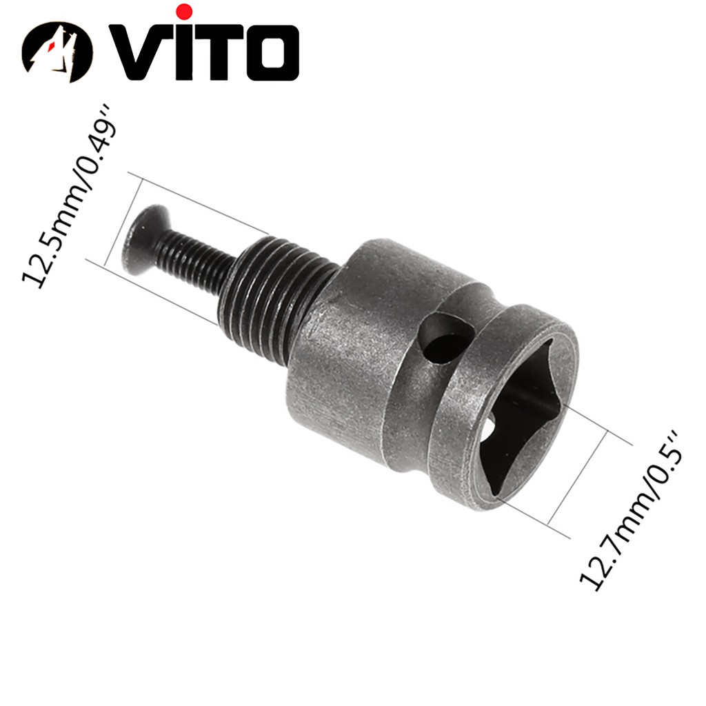 Đầu Chuyển Đầu Bulong 1/2 Sang Khoan Măng Ranh 10mm 13mm VITO