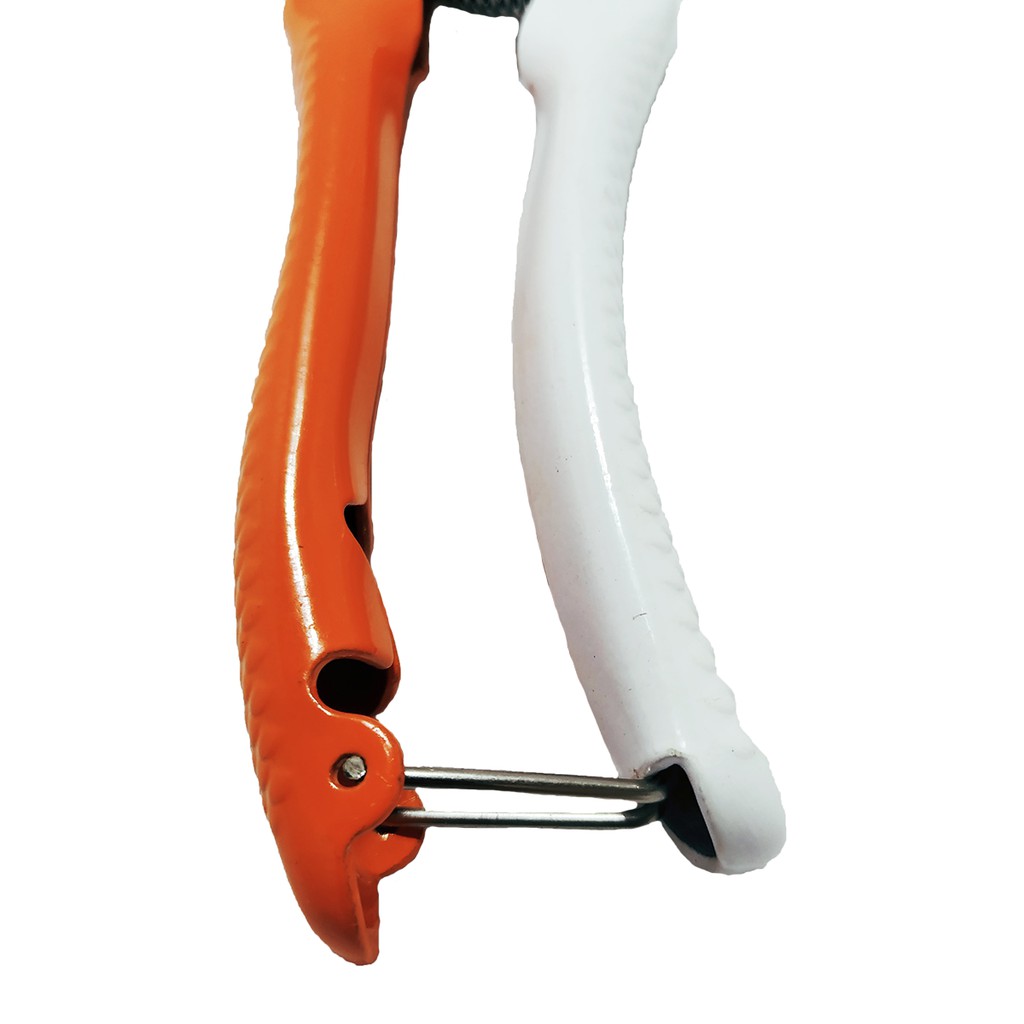 Kéo Cắt Tỉa Cành Cây Cảnh KAPUSI Tay Cầm Trắng Cam