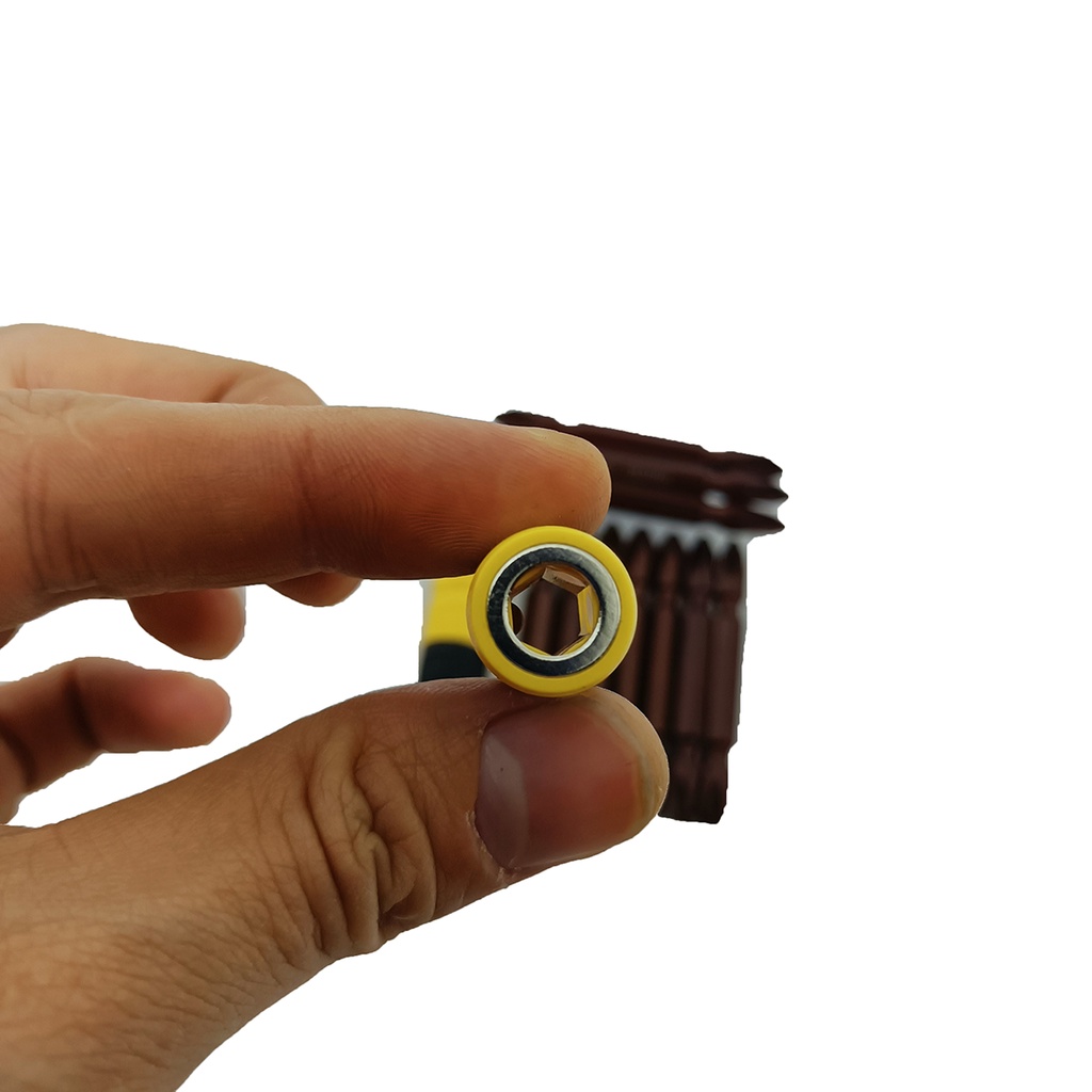 Hộp 10 Mũi Vít 4 Cạnh VITO Có Nam Châm Trợ Lực Dài 65mm