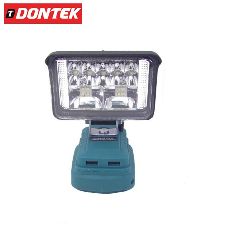 [KHÔNG PIN] Đèn Pin 3/4/5/7 Inch LED VITO Dùng Pin MAKITA Sử Dụng Pin Máy Công Cụ