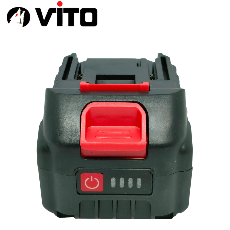 Pin Sạc 21V 10 Cell Dung Lượng 3000mAh Chân Pin MAKITA 40MM VITO Có Đèn Báo Pin Dùng Máy Khoan, Máy Siết Bulong, Máy Mài