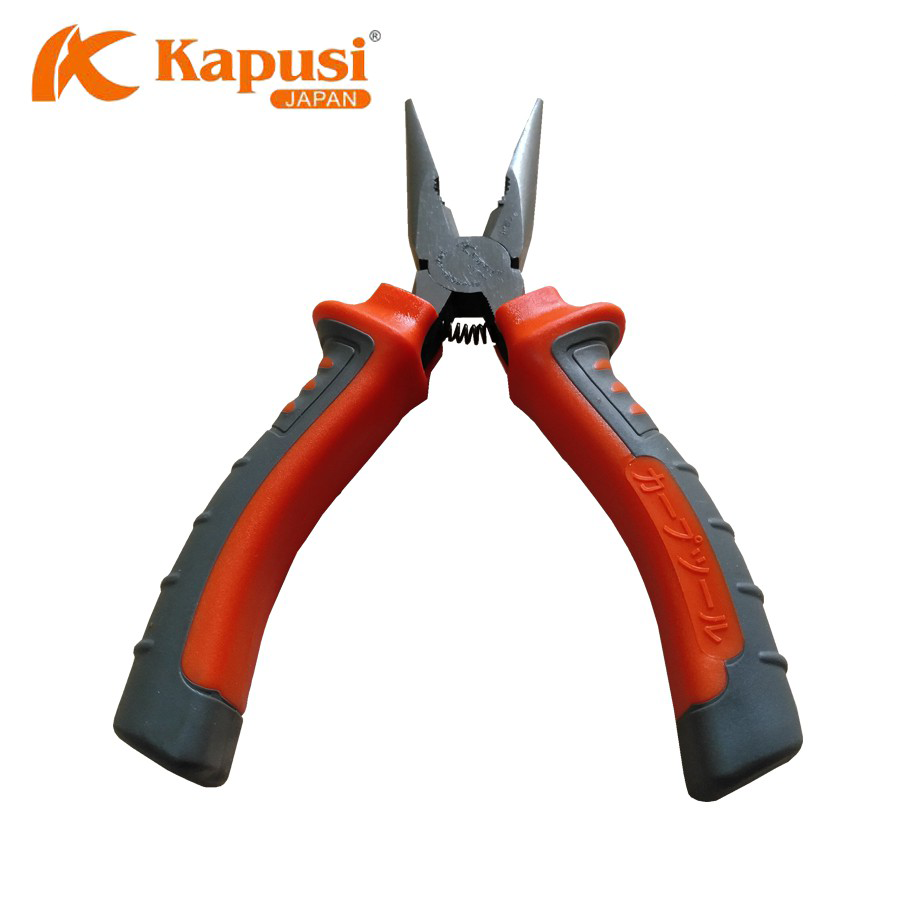 Kìm Nhọn Mỏ Dài, Kìm Bẹt Thép CR-V Cán Bọc Cao Su Hàng VITO Nhập Khẩu