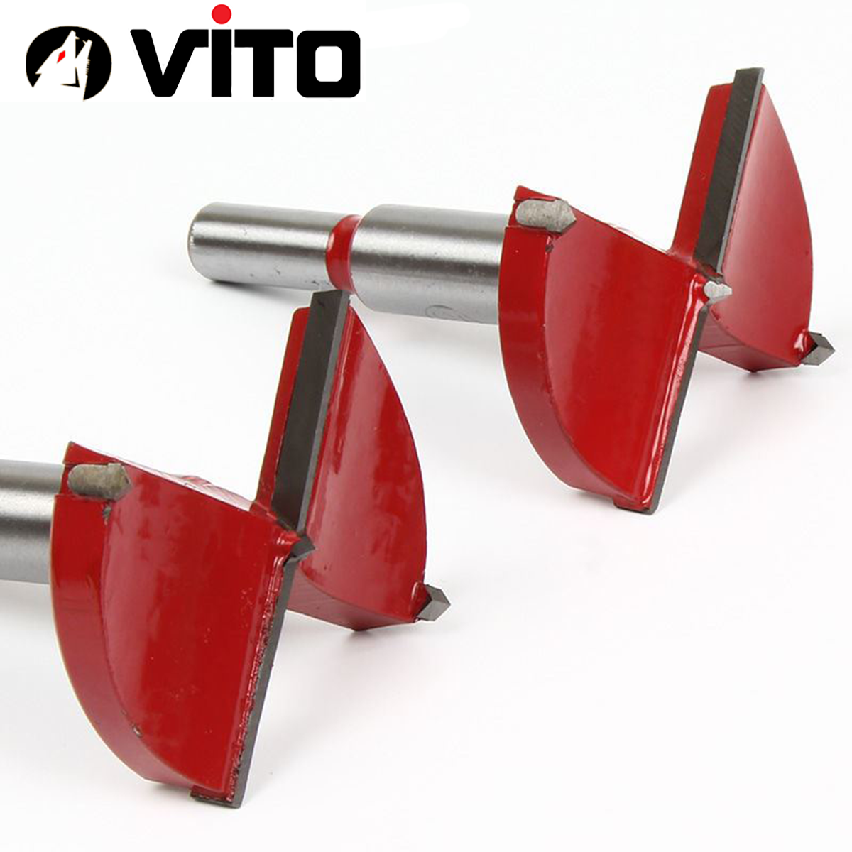 Mũi Khoan Khoét Lỗ Gỗ, Nhựa VITO Chuôi Tròn Kích Thước 16-60mm