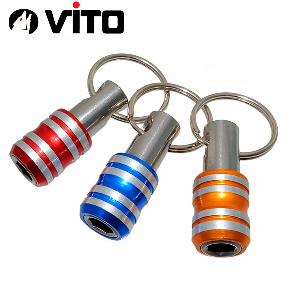 Chùm Móc Dụng Cụ Giữ Mũi Vít Chân Lục Giác VITO Có Móc Chất Liệu Thép Không Gỉ