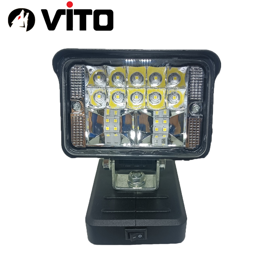 [KHÔNG PIN] Đèn Pin 3/4/5/7 Inch LED VITO Dùng Pin MAKITA Sử Dụng Pin Máy Công Cụ