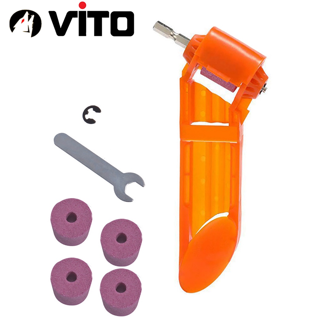Dụng Cụ Mài Mũi Khoan Cầm Tay Kích Thước 2-12.5mm VITO Chuôi Lục Giác