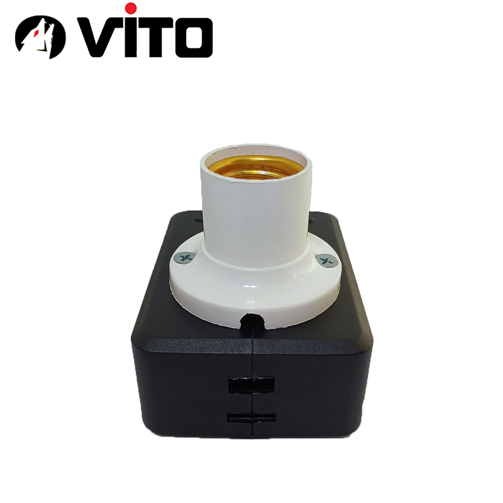 [KHÔNG KÈM PIN] Đế Đèn Đui E27 VITO Sử Dụng Pin Chân MAKITA 21V Gắn Bóng LED 12-24V Đế Đúc ABS