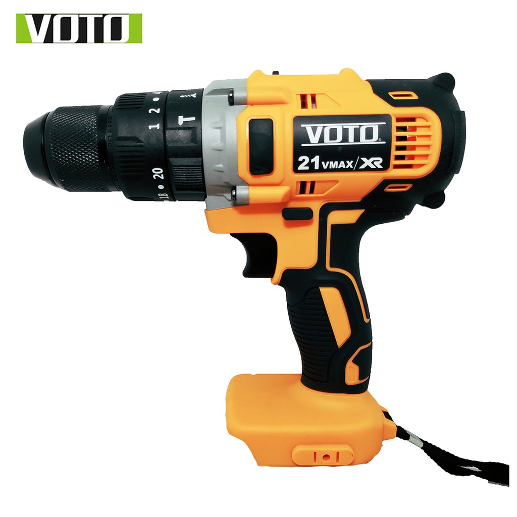 Máy Khoan Pin VOTO 21V 3 Chức Năng Động Cơ 775 Đầu Kẹp 13mm