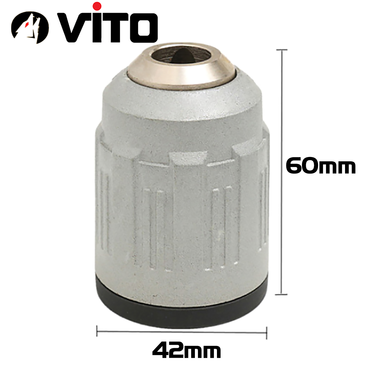 Đầu Măng Ranh Kẹp Mũi Khoan 13mm VITO Thay Thế Máy Khoan Pin