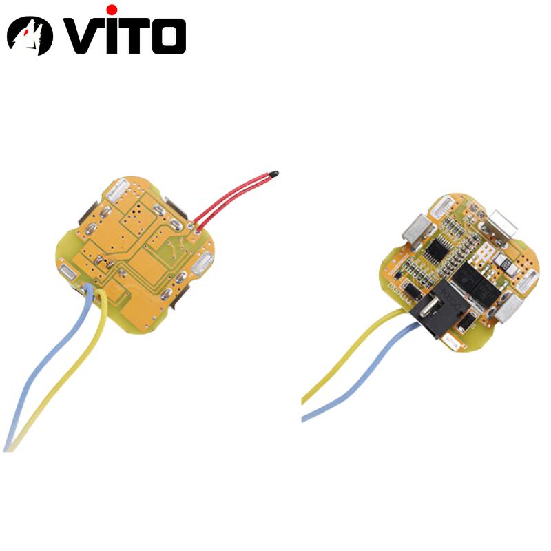 Mạch Pin 4S 16.8V 2 Fet 4 Cell Pin Sạc Xả Và Bảo Vệ Pin Dùng Cho Pin Máy Khoan Trung Quốc