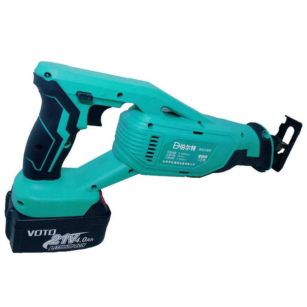 Máy Cưa Kiếm Dùng Pin Chân To 21V Động Cơ 775 Cưa Gỗ, Nhựa, Sắt