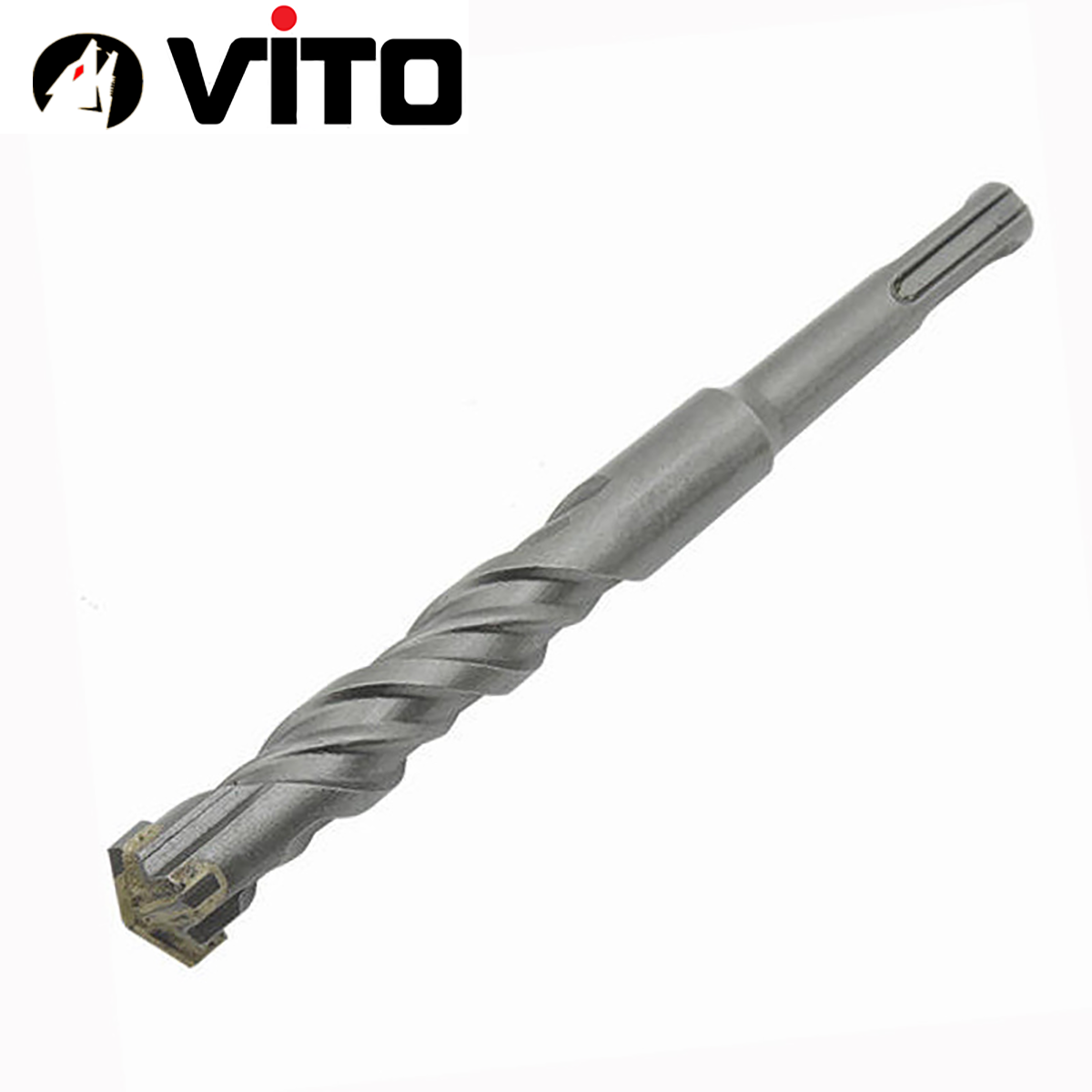 Mũi Khoan Bê Tông Xuyên Thép Đầu Chữ Thập Chân Gài SDS Plus VITO Chuyên Dụng