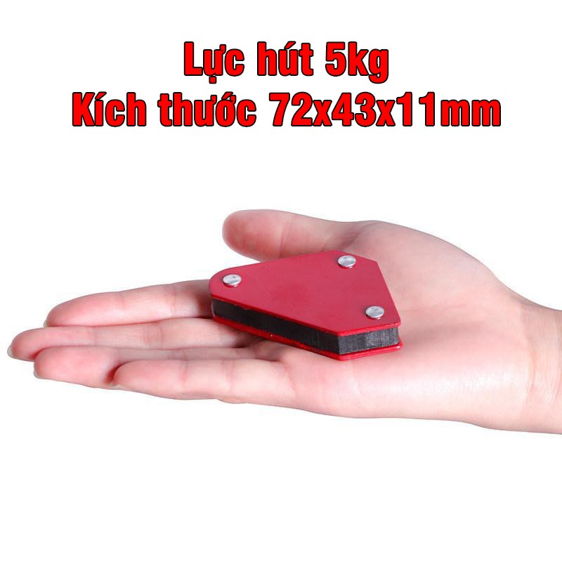 Nam Châm Ke Góc Vuông Nam Châm Vĩnh Cửu Ke Góc Hàn VITO Lực Hút 5kg/12kg/22kg/33kg