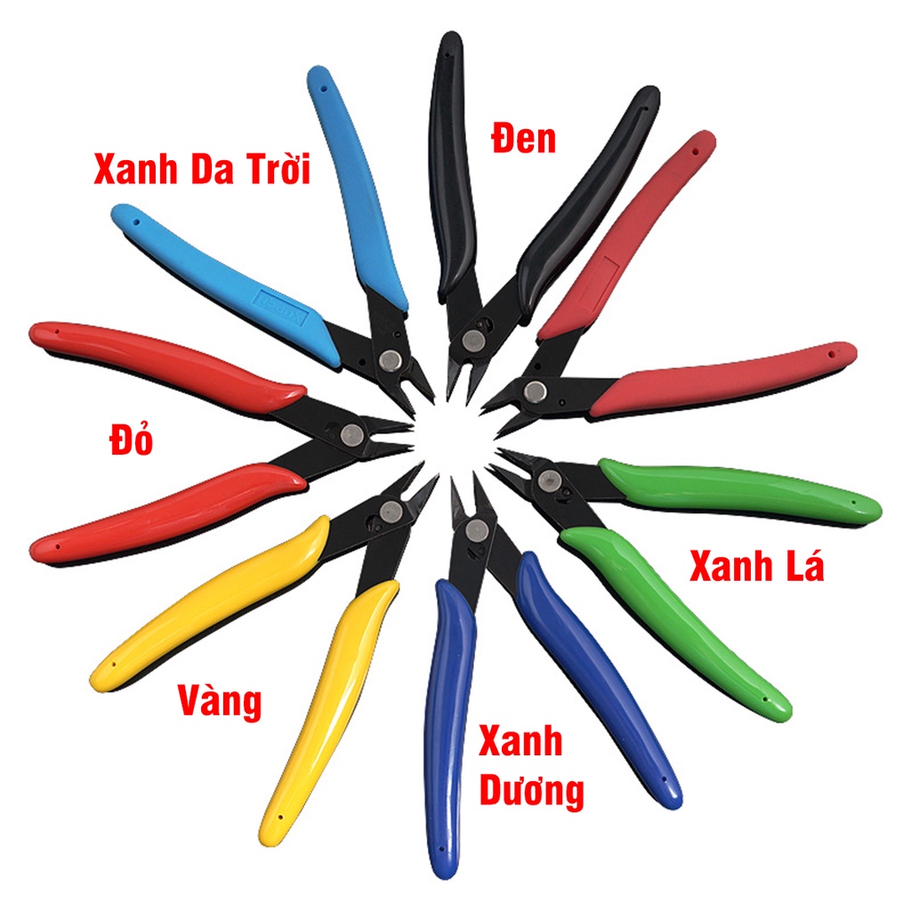 Kìm Cắt Chân Linh Kiện Điện Tử VITO 130mm Chắc Chắn