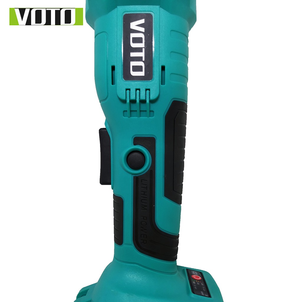 Máy Mài Góc Pin 21V VOTO Động Cơ Không Chổi Than Công Tắc Bóp