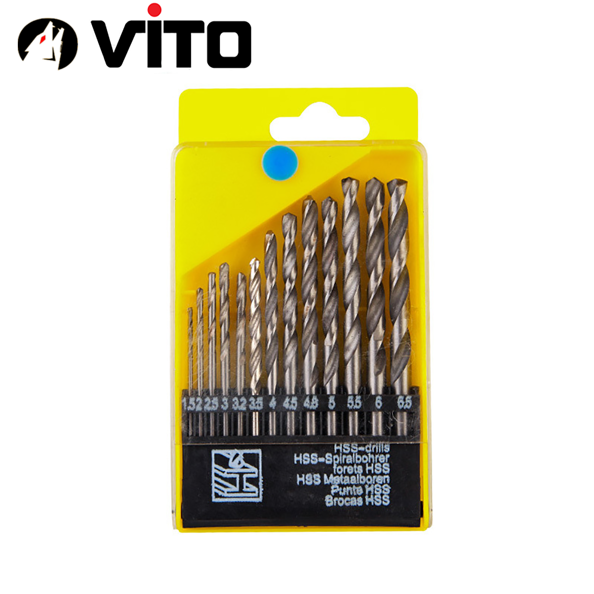 Bộ Mũi Khoan Xoắn Chân Tròn Thép Gió HSS Có Hộp Đựng (Chọn Phân Loại)