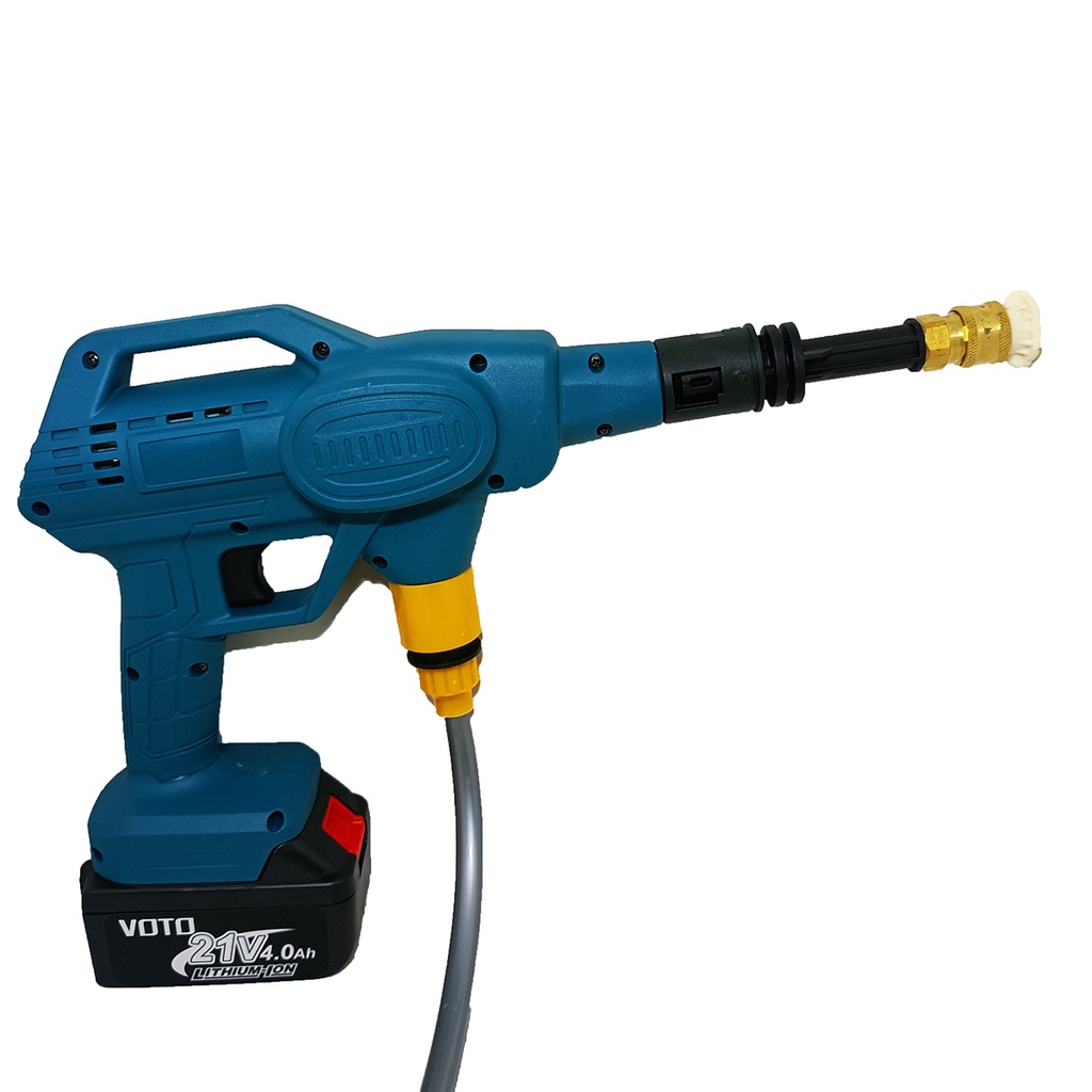 Máy Xịt Rủa Xe Gia Đình Dùng Pin 21V Chân MAKITA Tiện Dụng, Vệ Sinh Điều Hòa, Tưới Cây