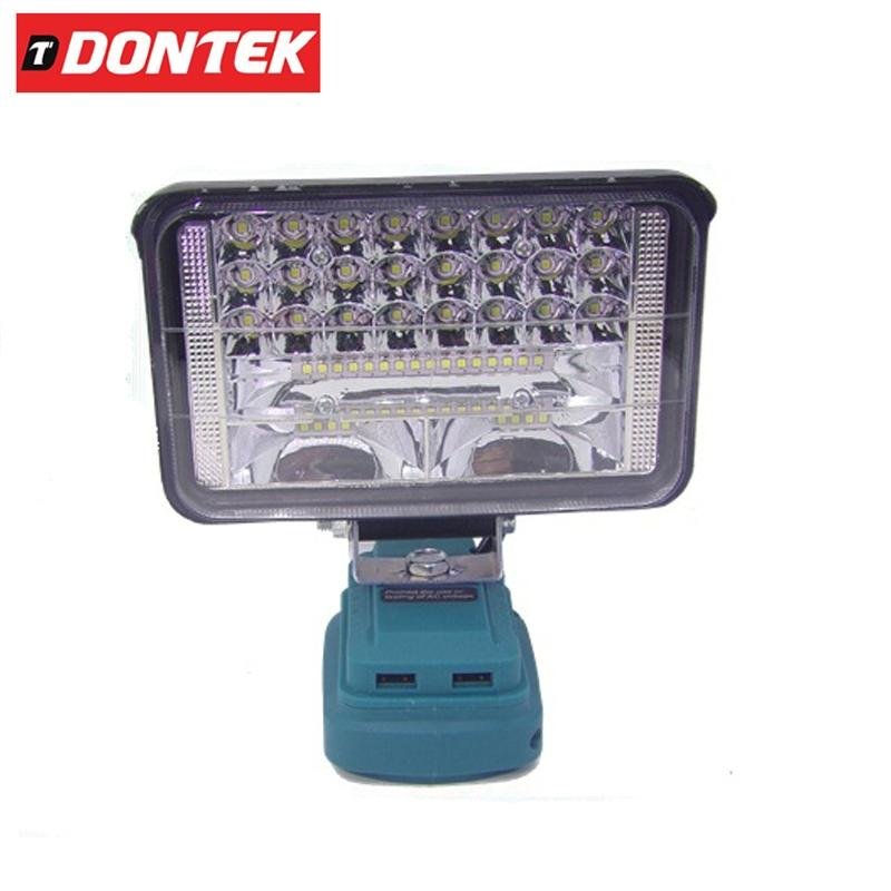 [KHÔNG PIN] Đèn Pin 3/4/5/7 Inch LED VITO Dùng Pin MAKITA Sử Dụng Pin Máy Công Cụ