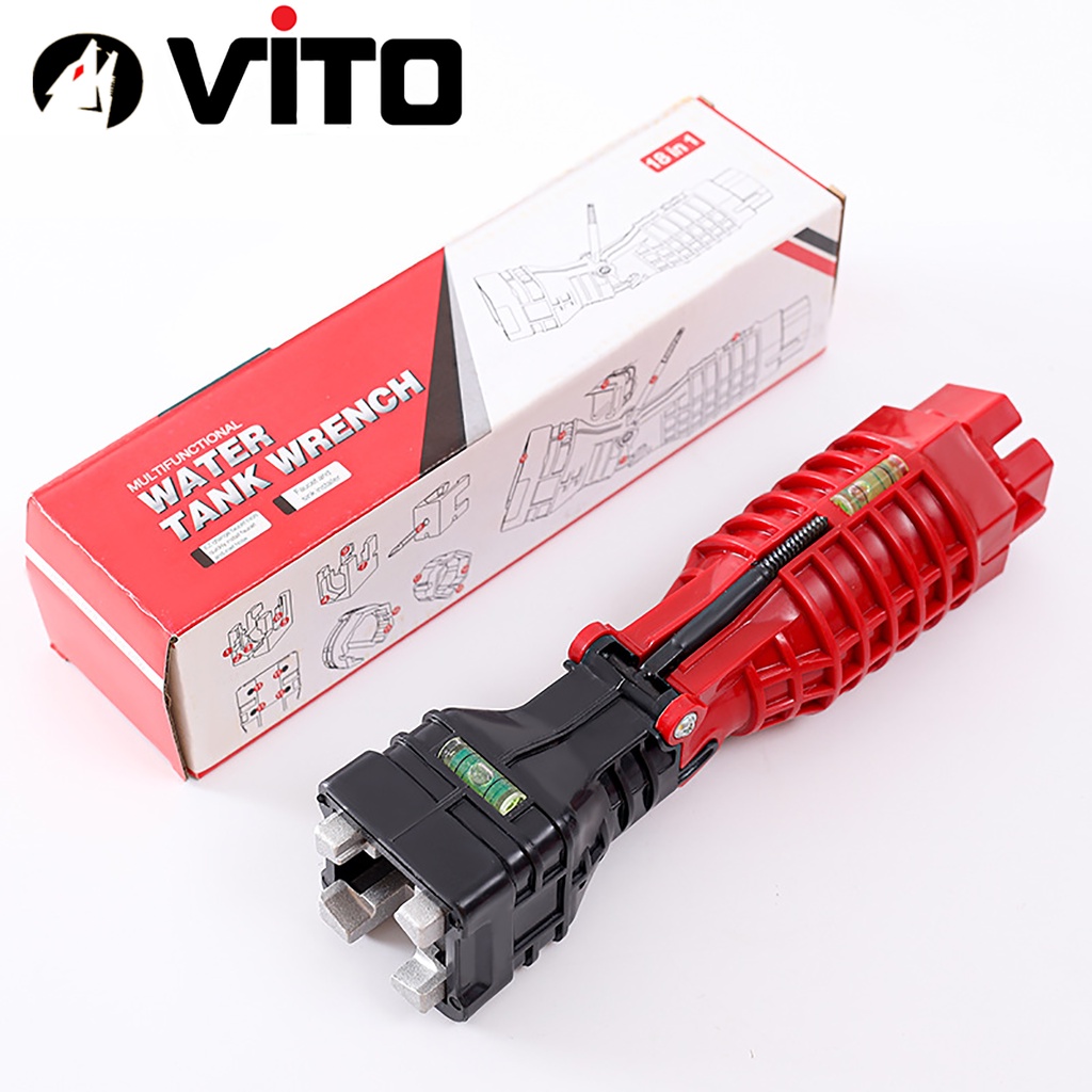 Cờ Lê Tháo Dây Vòi Ống Nước Góc Hẹp 18 Trong 1 Đa Năng VITO