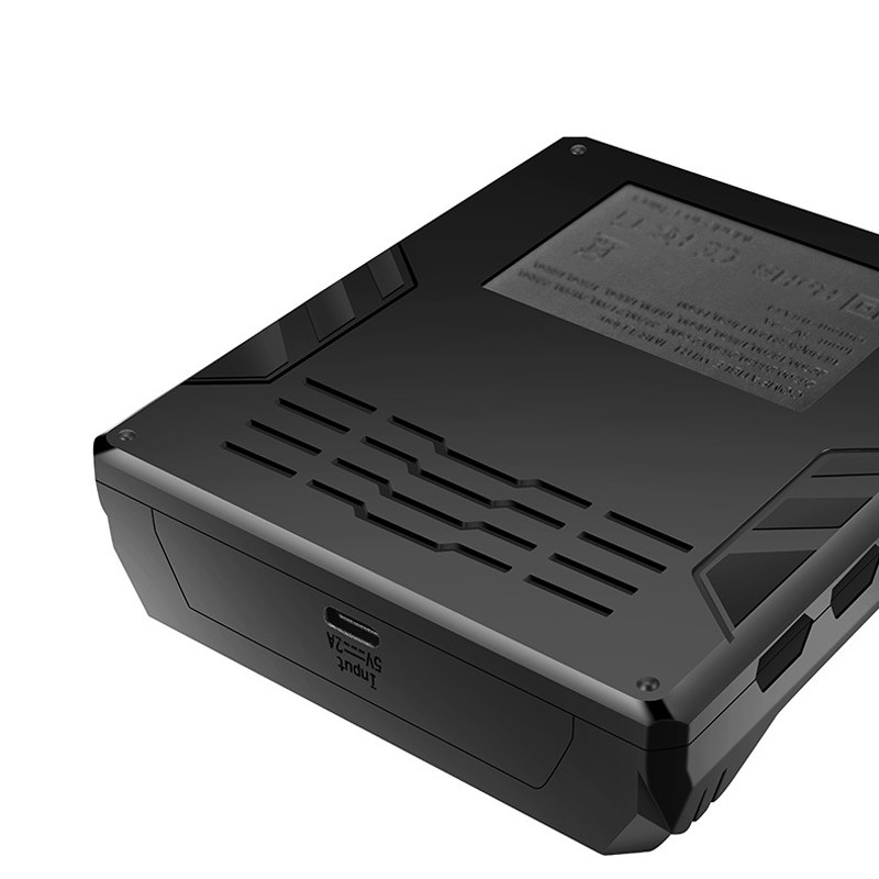 Sạc 4 Khe Yonii TC4 Sạc Pin Li-ion 3.7V Đầu Vào USB Type C