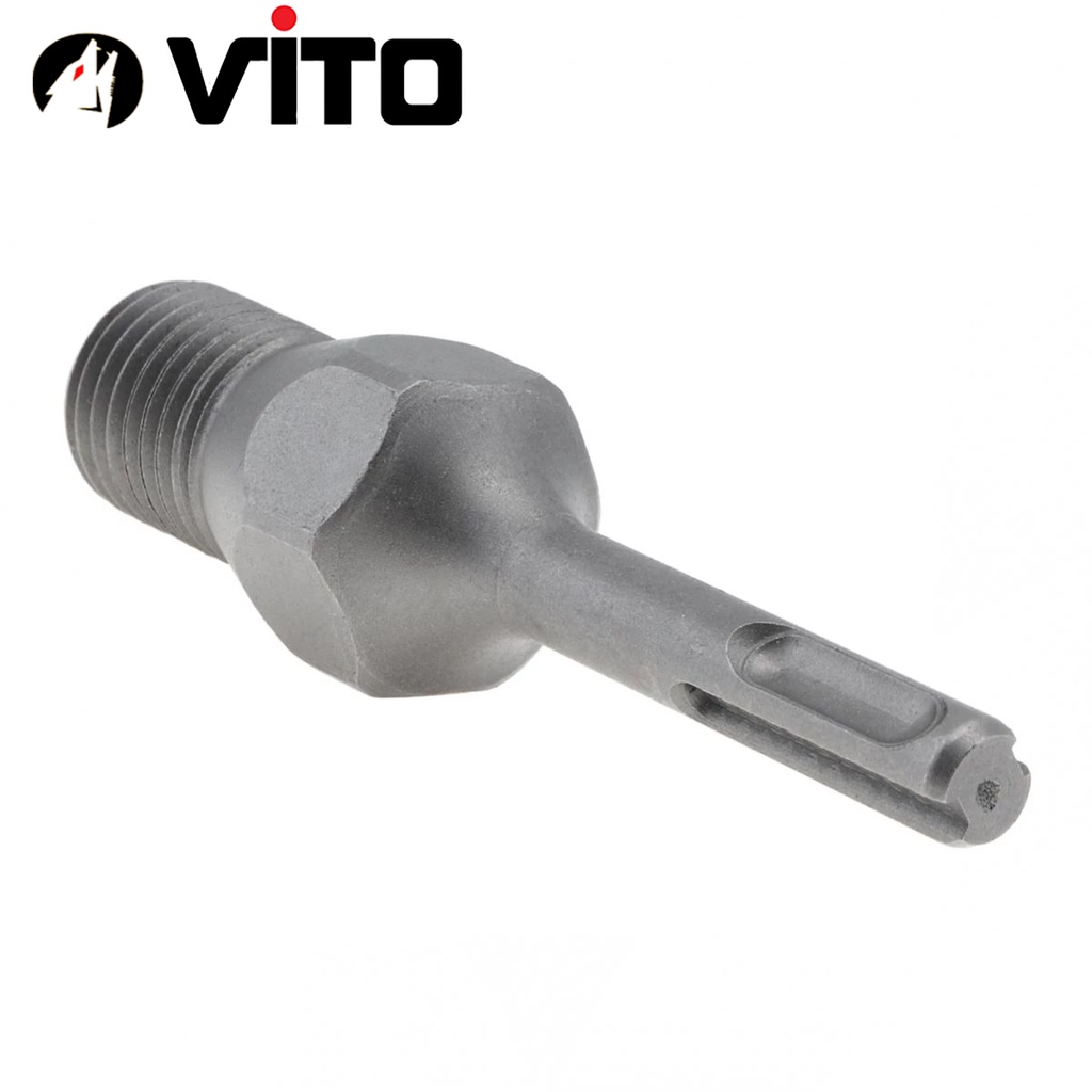 Đầu Chuyển Đổi Khoan Bê Tông SDS Plus Sang Chân Rút Lõi Bê Tông M22 VITO Đúc Nguyên Khối