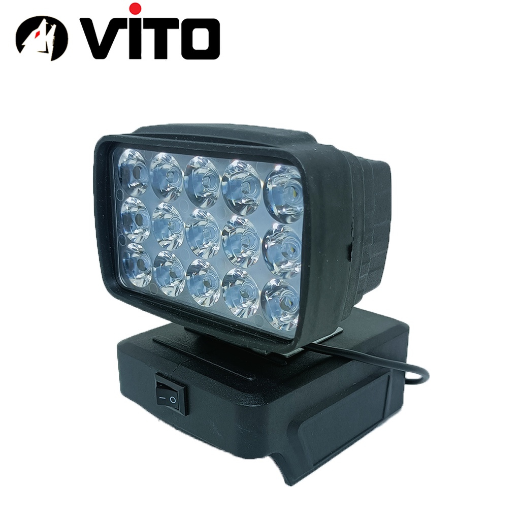 [CHỌN MẪU] Đèn Pin 15 LED VITO Dùng Pin MAKITA Sử Dụng Pin Máy Công Cụ - Không Kèm Pin