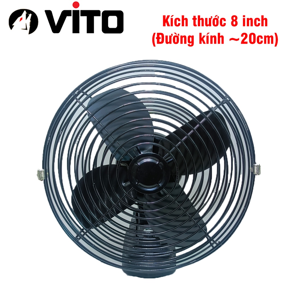 Quạt Chạy Pin 8 Inch Cánh 21CM VITO Dùng Pin MAKITA Sử Dụng Pin Máy Công Cụ - Không Kèm Pin
