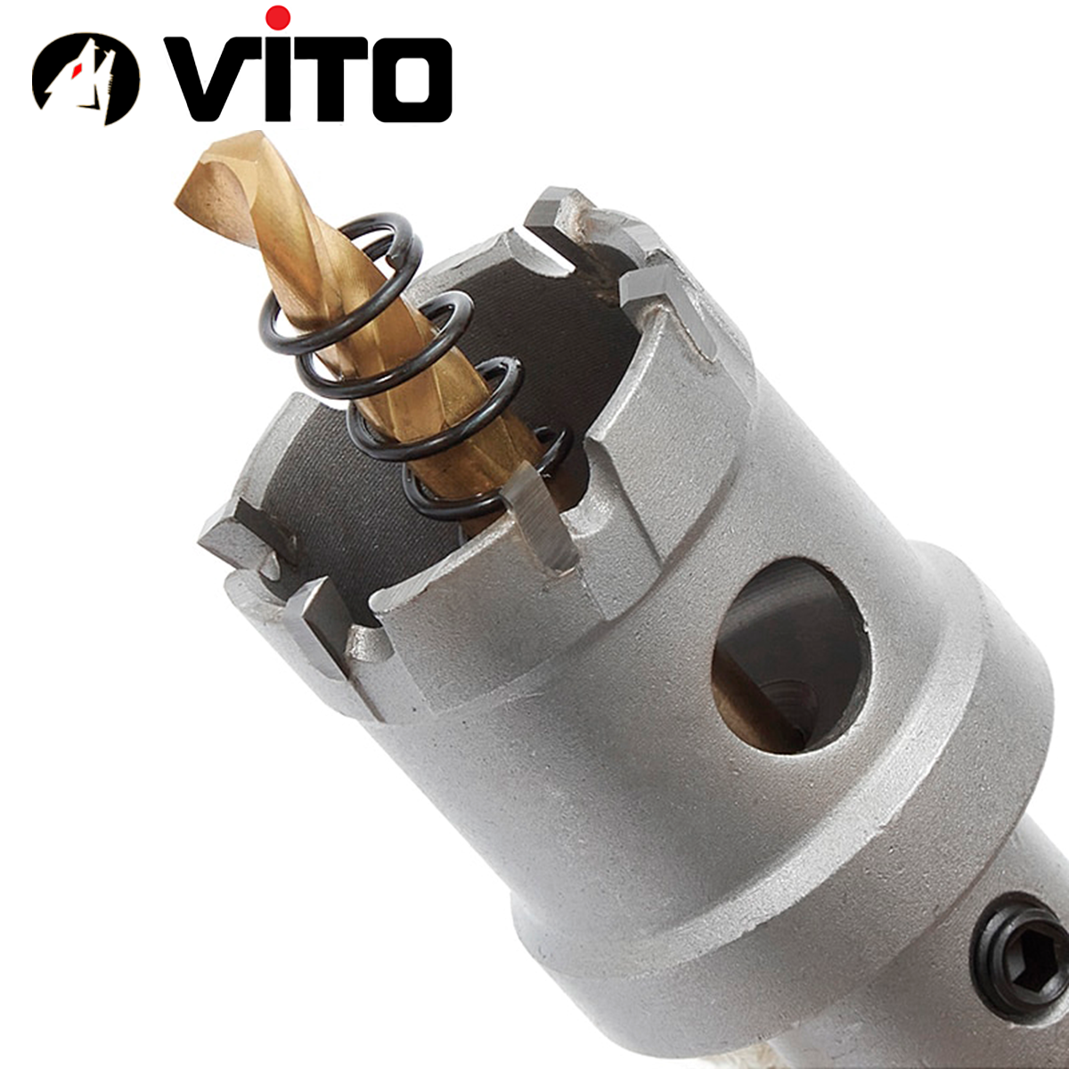 Mũi Khoét Inox, Sắt,Thép VITO Chất Liệu Hợp Kim TCT Đúc Nguyên Khối Chuyên Dụng