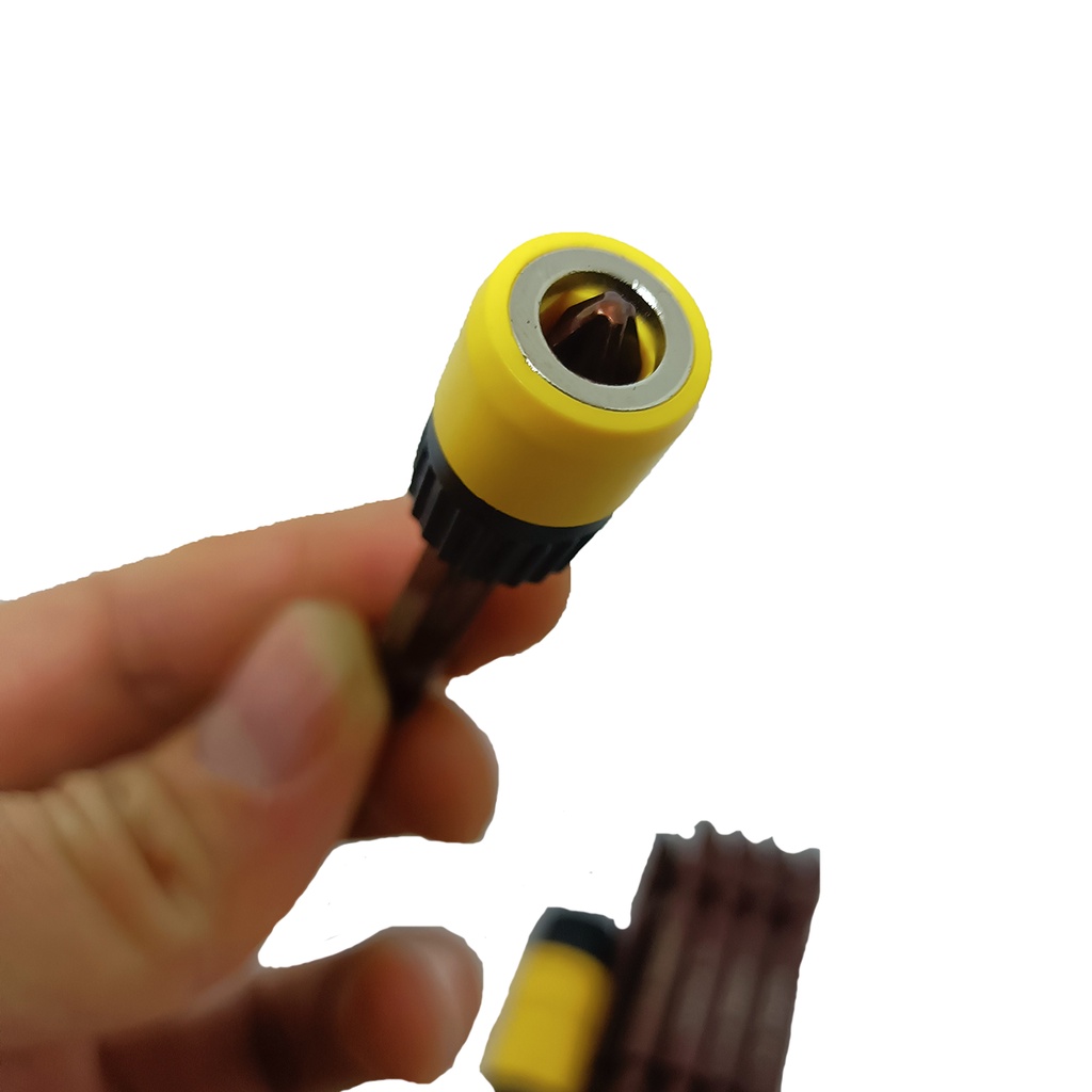 Hộp 10 Mũi Vít 4 Cạnh VITO Có Nam Châm Trợ Lực Dài 65mm