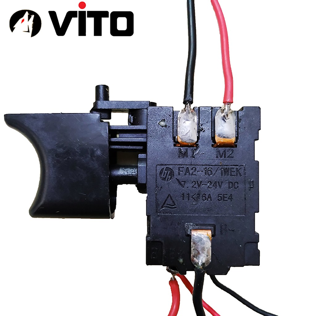 Công Tắc Có Điều Tốc Đảo Chiều VITO Thay Thế Máy Khoan 12V-21V