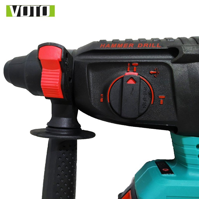 Máy Khoan Bê Tông Pin 3 Chế Độ 21V VOTO Động Cơ Không Chổi Than