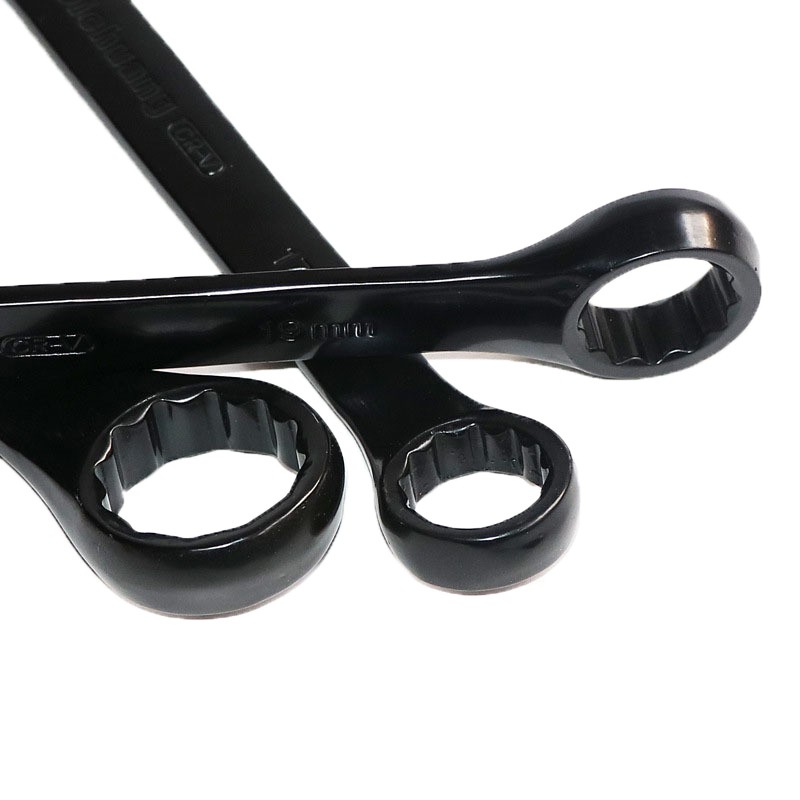 Bộ Cờ Lê 14 Chi Tiết Khóa Vòng Miệng Thép Đen CR-V Cao Cấp