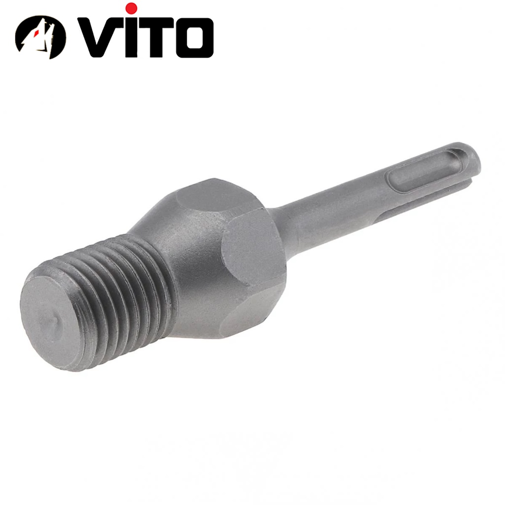 Đầu Chuyển Đổi Khoan Bê Tông SDS Plus Sang Chân Rút Lõi Bê Tông M22 VITO Đúc Nguyên Khối