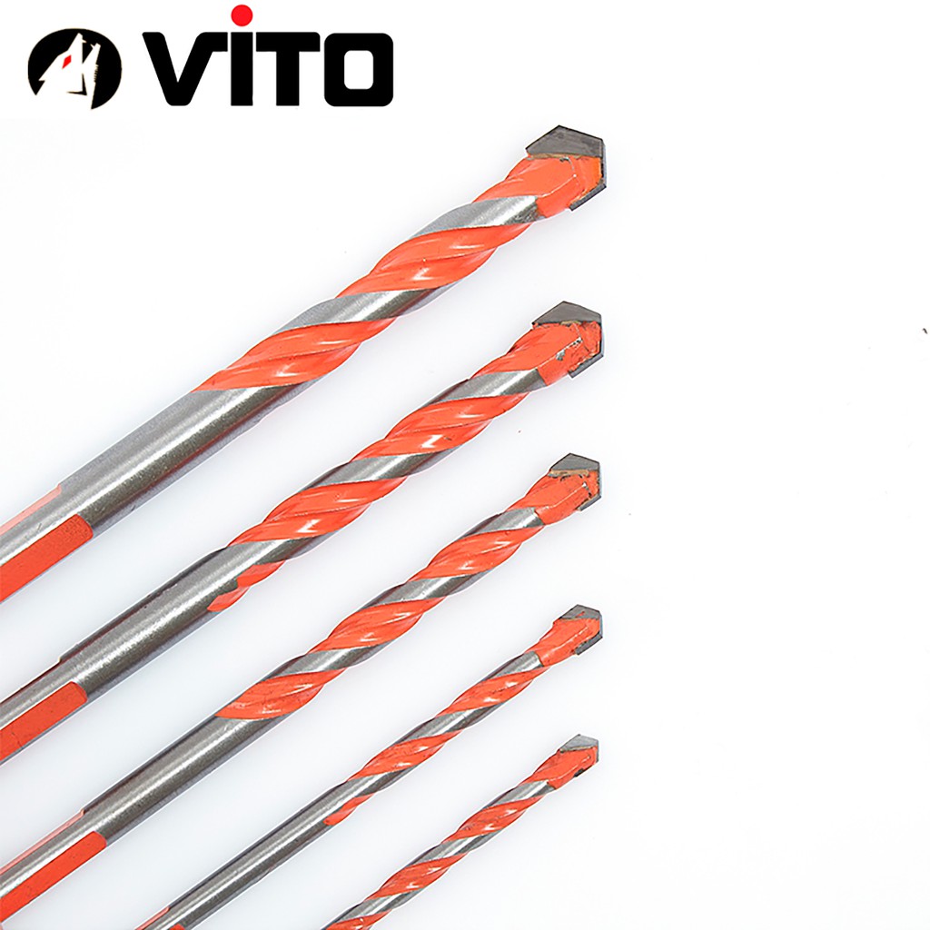 Mũi Khoan Đa Năng 2 Cạnh Chân Tam Giác VITO Khoan Tường, Kính, Đá, Gạch Men