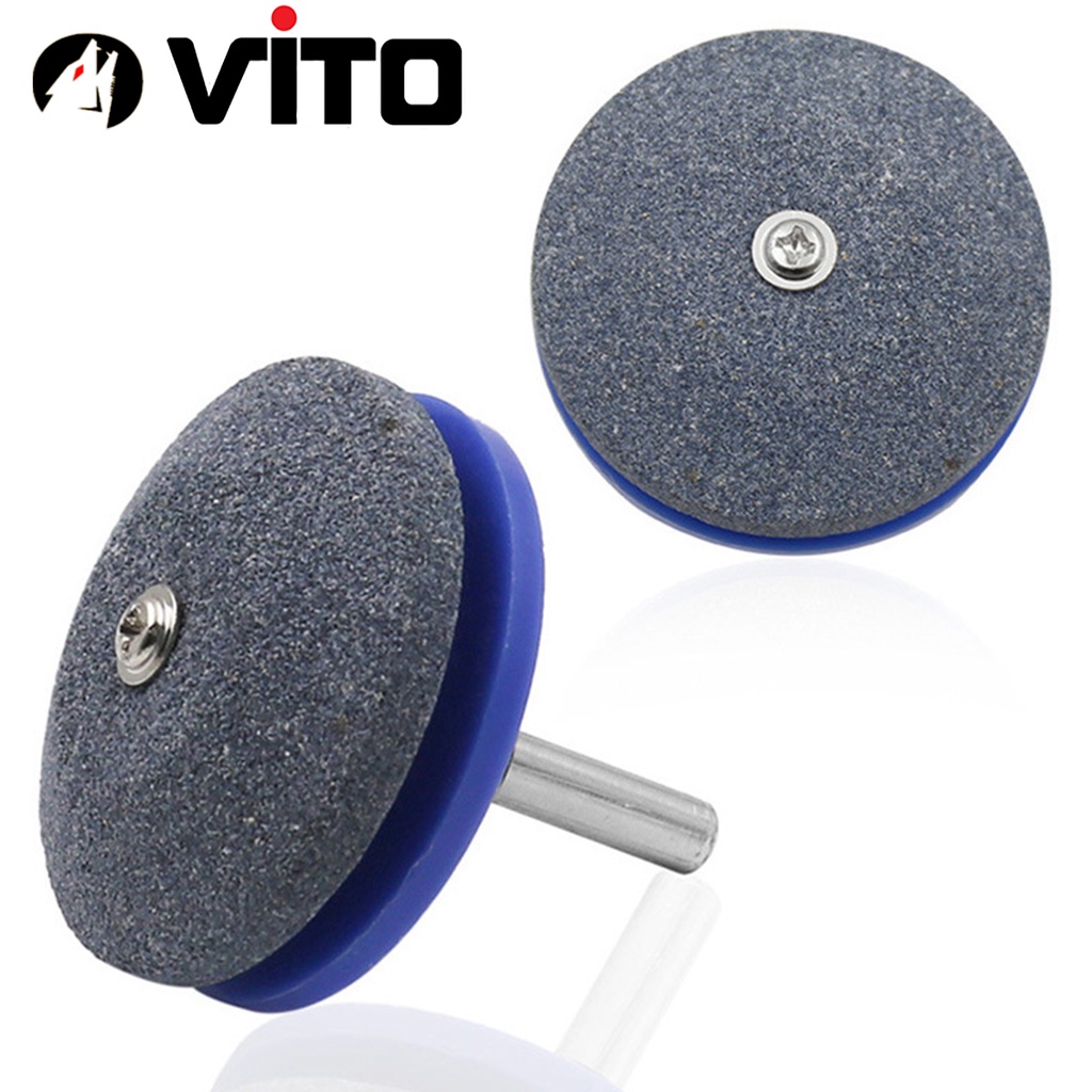 Đá Mài Dao 1 Đĩa VITO Gắn Cho Máy Khoan Pin, Khoan Điện Đầu Kẹp