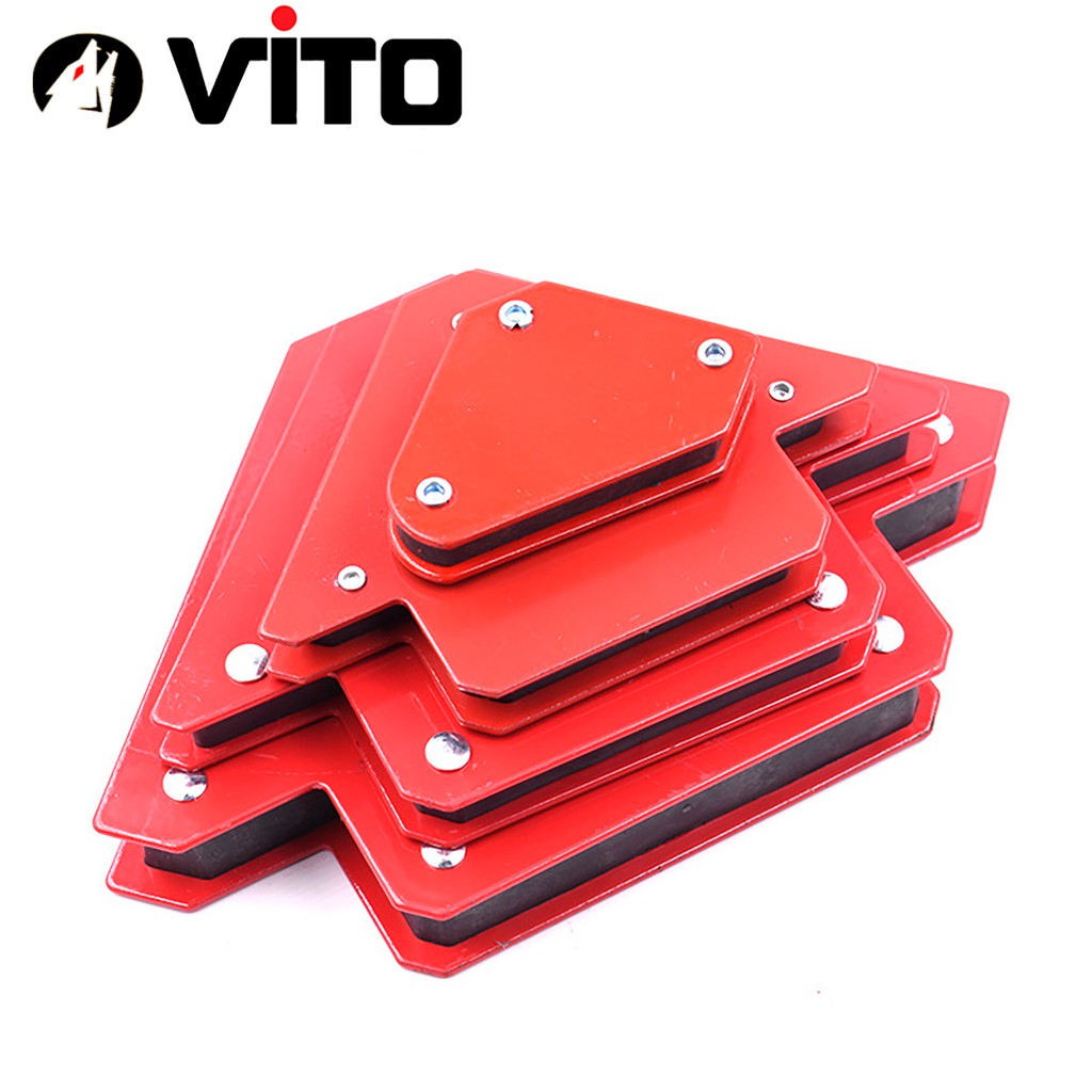 Nam Châm Ke Góc Vuông Nam Châm Vĩnh Cửu Ke Góc Hàn VITO Lực Hút 5kg/12kg/22kg/33kg