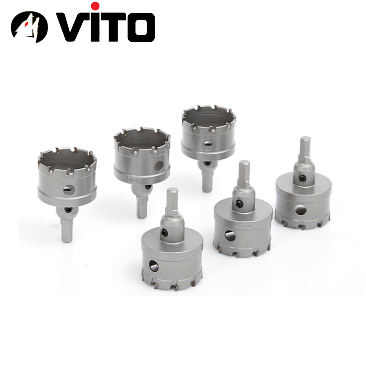 Mũi Khoét Inox, Sắt,Thép VITO Chất Liệu Hợp Kim TCT Đúc Nguyên Khối Chuyên Dụng