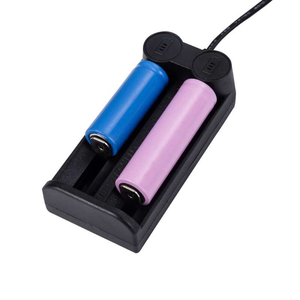 Sạc Đôi Yonii C2 Sạc Pin 18650/21700/26650 Tự Ngắt Tiện Lợi