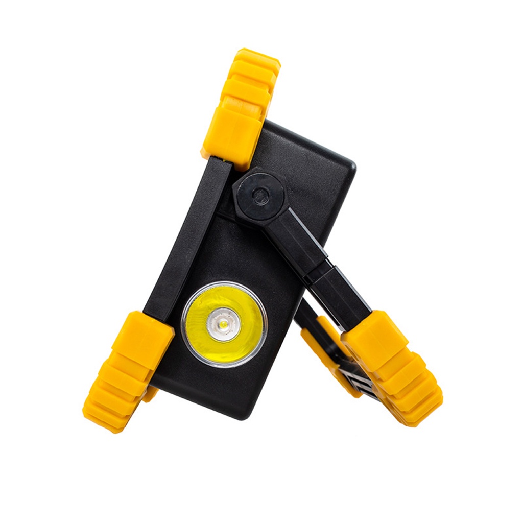 Đèn Pin 2 LED COB + 1 LED T6 Cạnh, Có Cổng Sạc Điện Thoại, Sử Dụng Pin 18650/AA