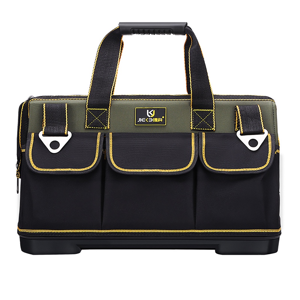 Túi Đựng Đồ Nghề Đế Nhựa Chịu Lực Chống Thấm Siêu Bền Giỏ Xách Dụng Cụ Đáy Cứng