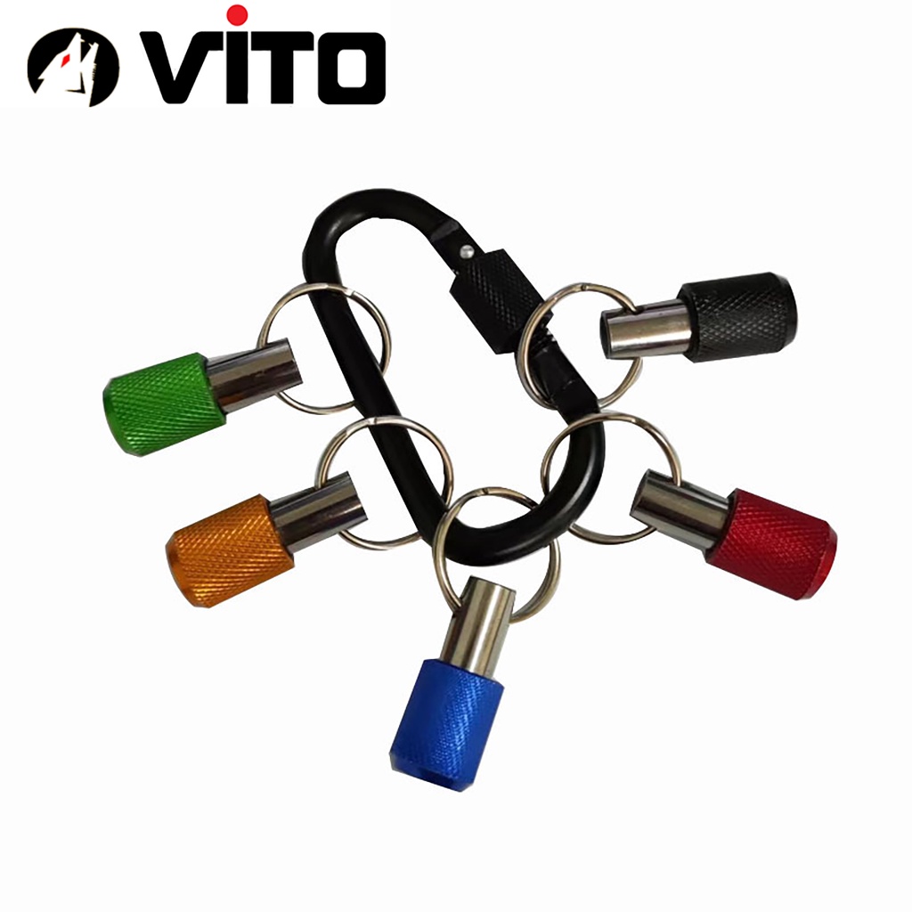 Chùm Móc Dụng Cụ Giữ Mũi Vít Chân Lục Giác VITO Có Móc Chất Liệu Thép Không Gỉ