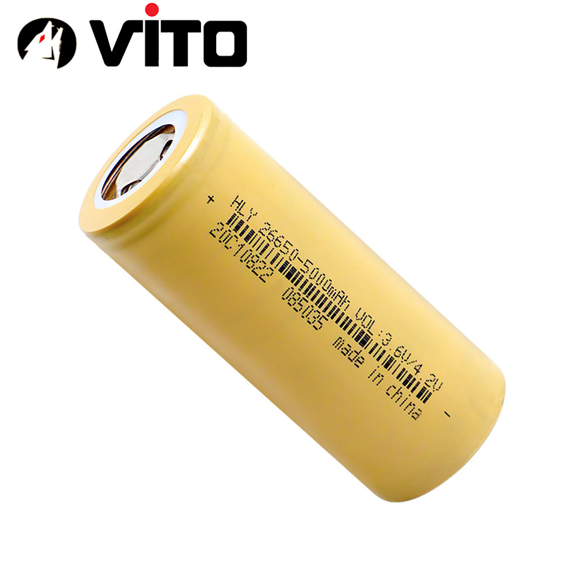 Cell Pin 26650 VITO Dung Lượng 4000Mah - 5000mAh - 5500mAh 5C (Xả 20A) VITO - Hàng Mới 100%