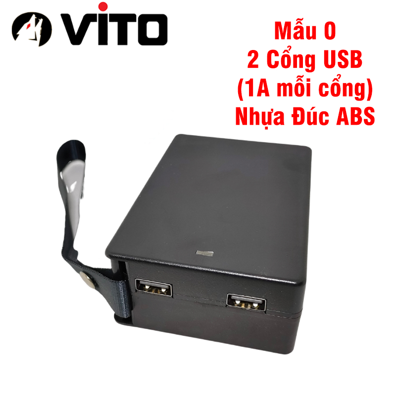 Đế Chuyển Pin Chân MAKITA VITO 5S 21V Sang USB