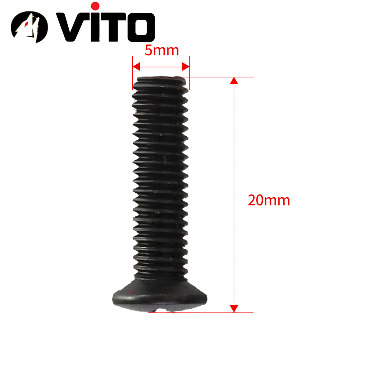 Ốc Ren Ngược M5 M6 VITO Sử Dụng Cho Măng Ranh Đầu Kẹp 10mm/13mm
